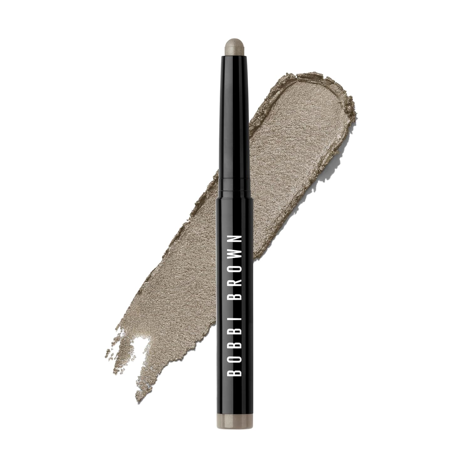Bobbi Brown Long-Wear Cream Shadow Stick | 24-Hour Eyeshadow Stick | High-Pigment, Buildable Shades with Three Finishes Color:19 Midnight Olive (An olive green with silver shimmer)