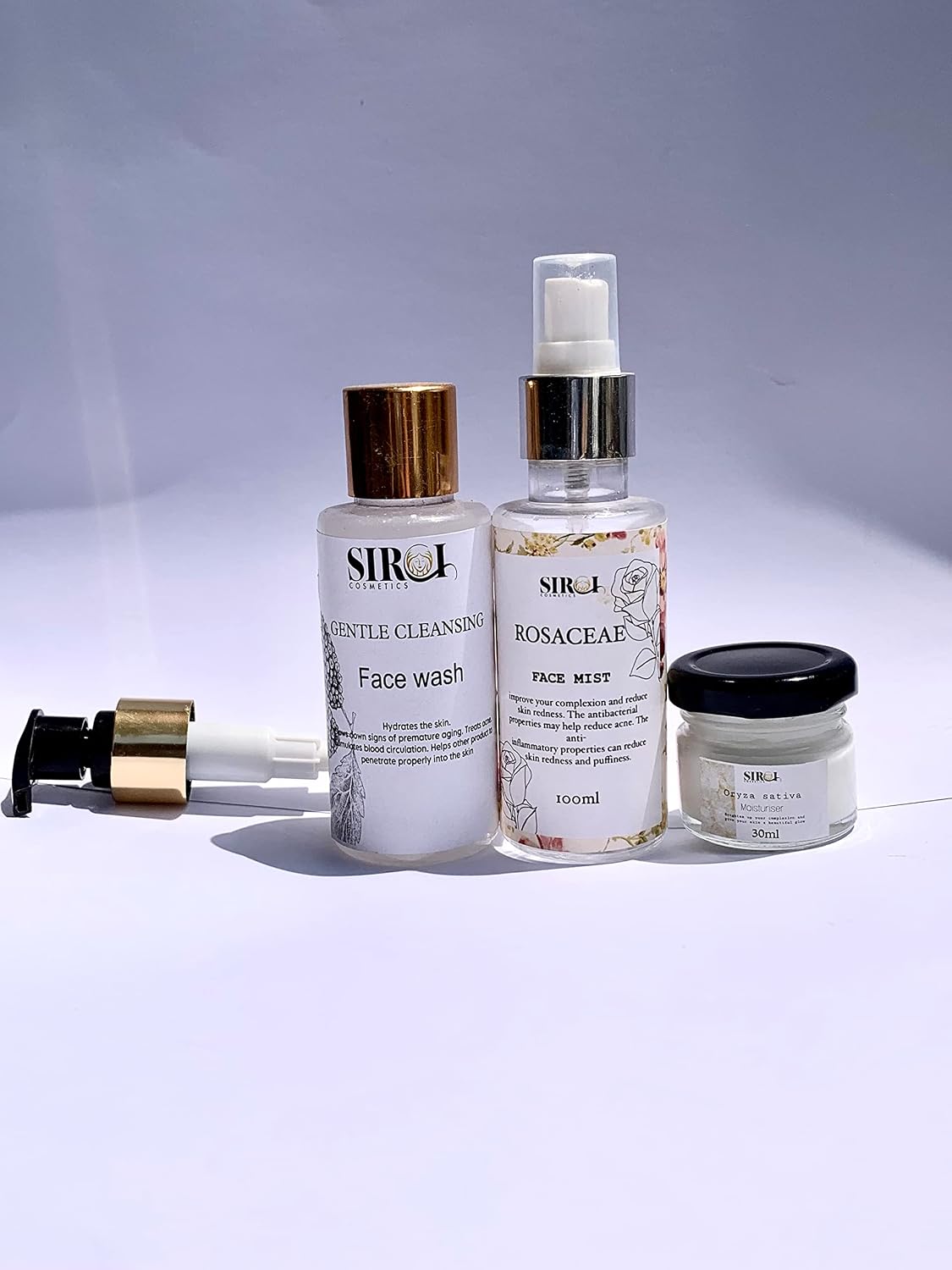 skin care trio glow3 kit