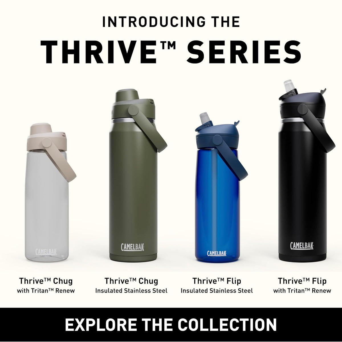 CamelBak Thrive Chug Water Bottle 25oz, Deep Sea Dawn 25 Ounces Deep Sea Dawn