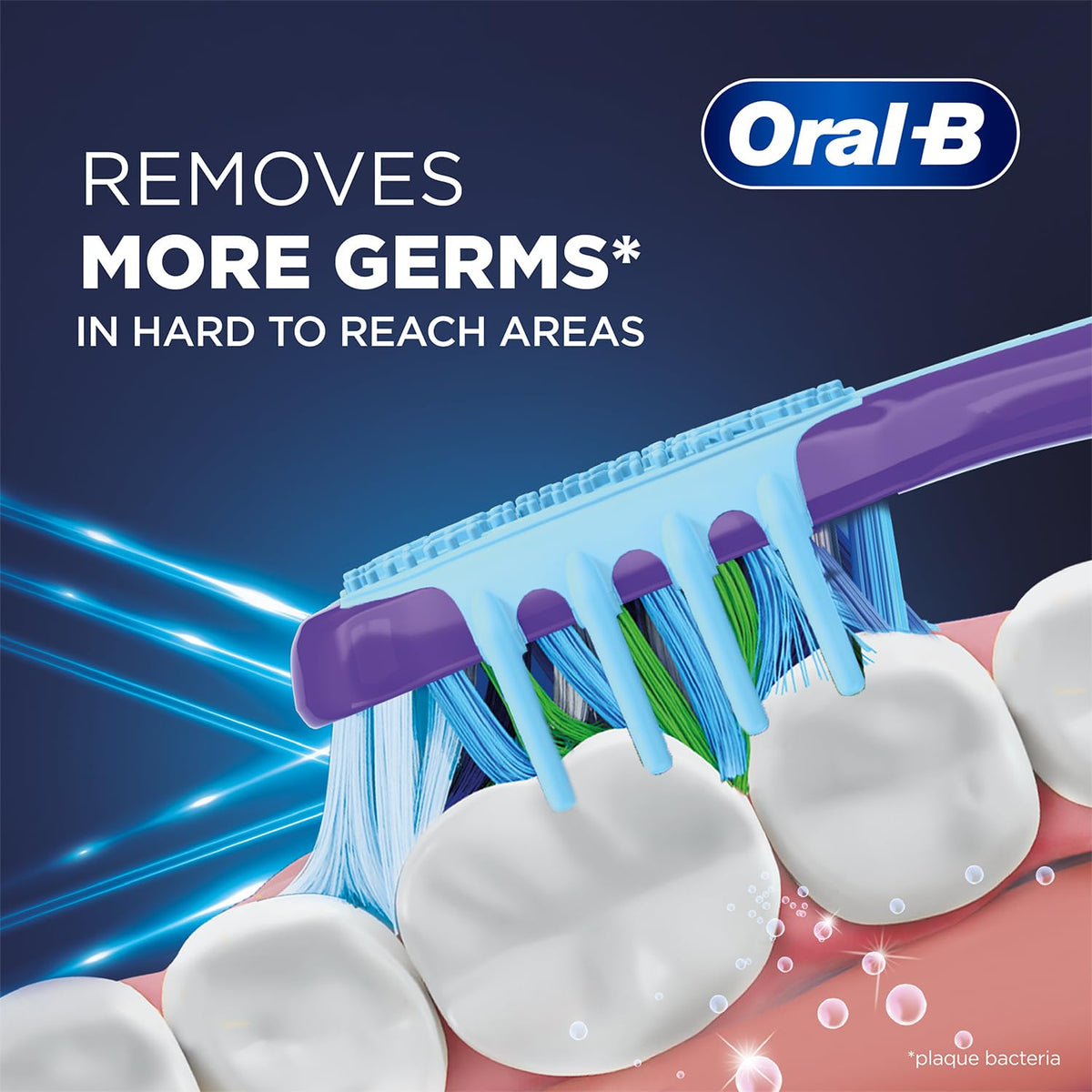 Oral-B Criss Cross Gum Care Soft Toothbrush For Adults, Soft Bristles, Healthier Gums, Multicolour Tooth Brush Set, Oral B Dentist Recommended Brand (Family Pac
