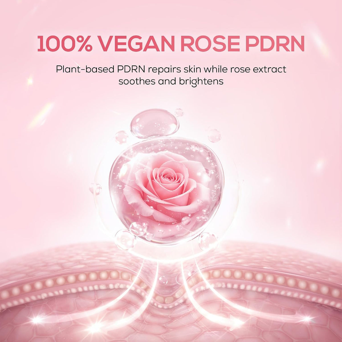 RENEE Pink Therapy PDRN 2-in-1 Sunscreen + Moisturizer SPF 50 PA+++ | In-Vivo Tested | with Niacinamide | Broad Spectrum UVA & UVB Protection | No Visible White