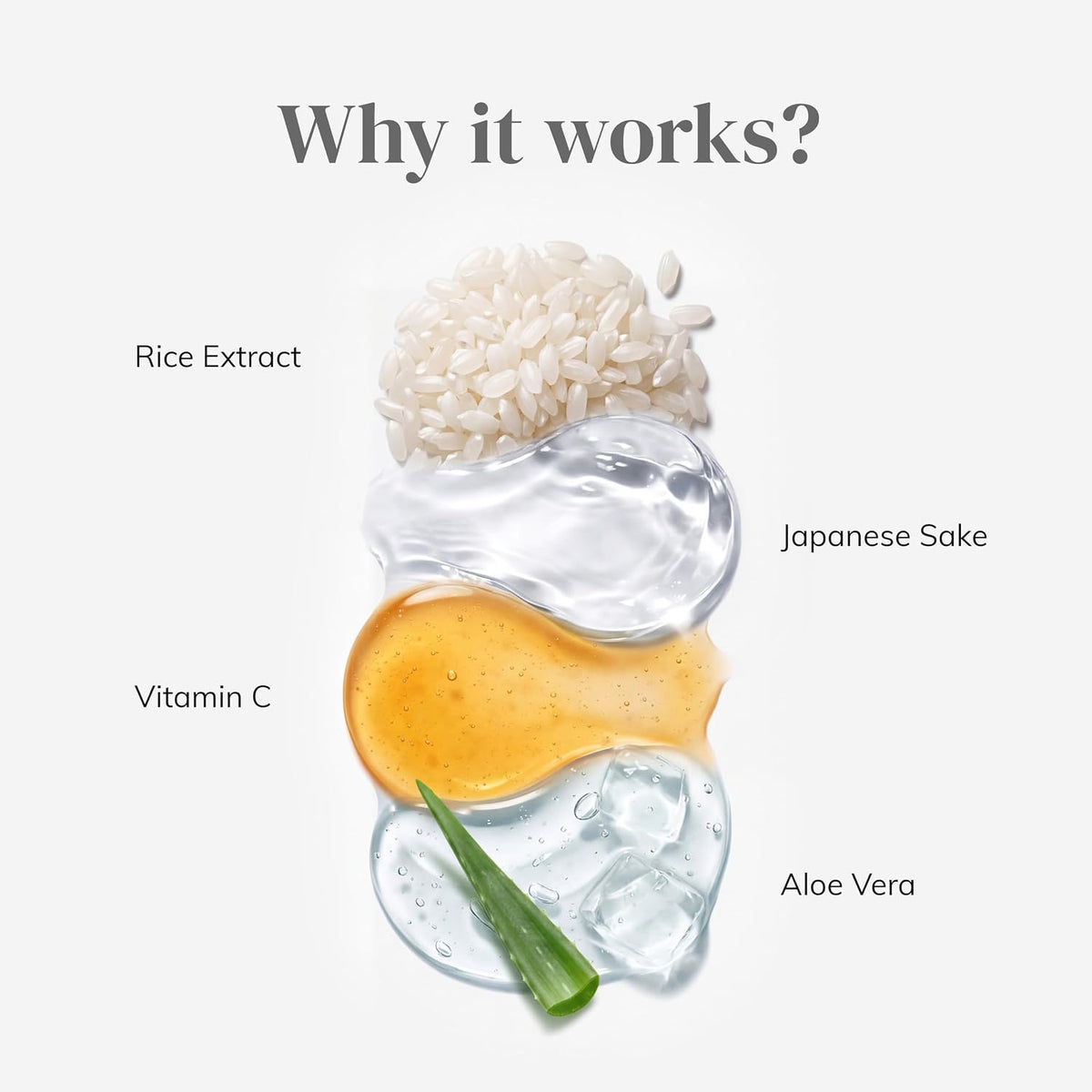 Clayco Hydrating Rice & Sake Sleep Mask | Clay Face Mask for Glowing Skin | Japanese Skincare Collagen Mask | Sulfate-Free Vegan Night Cream For Women | Best Sk