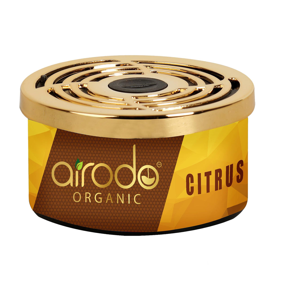 Airodo One Citrus Organic Air Freshener, Strong Fiber Air Freshener to Freshen'up Your Air -,Air Accessories interior air fresheners and fresheners (50g with 2