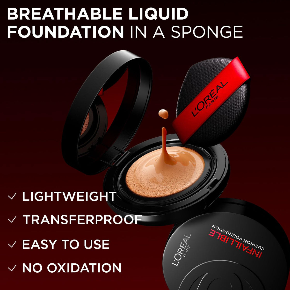 L'Oreal Paris Infallible 24H Cushion Foundation, N257