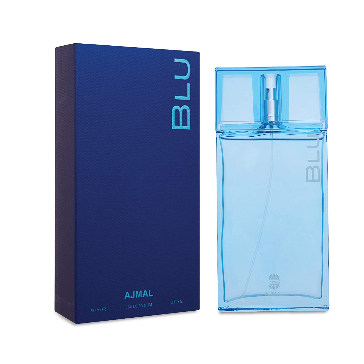 Ajmal - Blu EDP Citrus Perfume for Men - Made in Dubai (90mL)