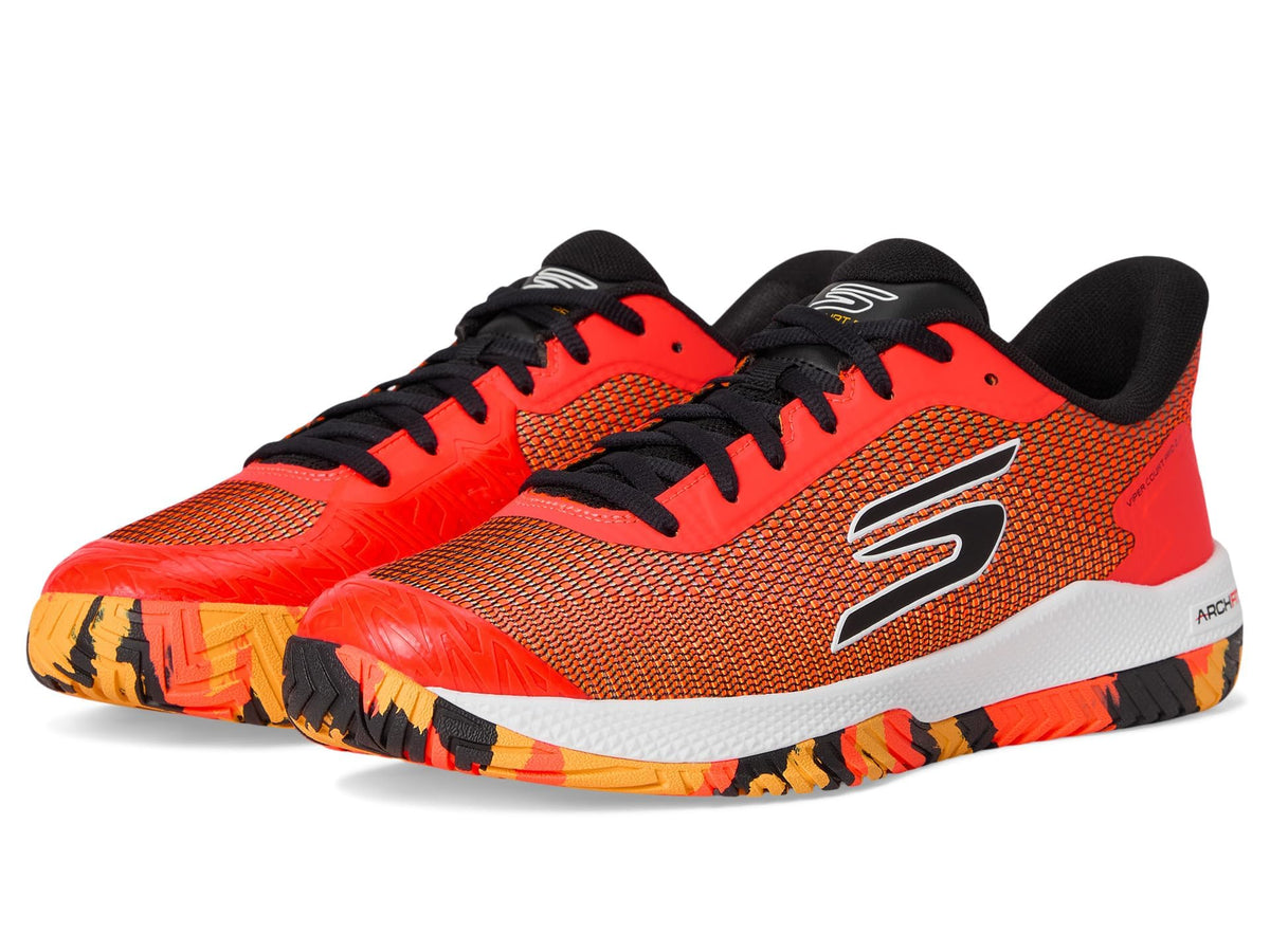 Skechers Men's Pickleball Viper Court Pro 2.0 Sneaker 10 UK (11 US) Orange