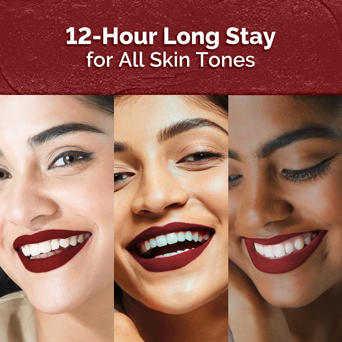 Mamaearth Moisture Matte Longstay Lipstick with Avocado Oil & Vitamin E for 12 Hour Long Stay - 2 g (Raisin Punch)