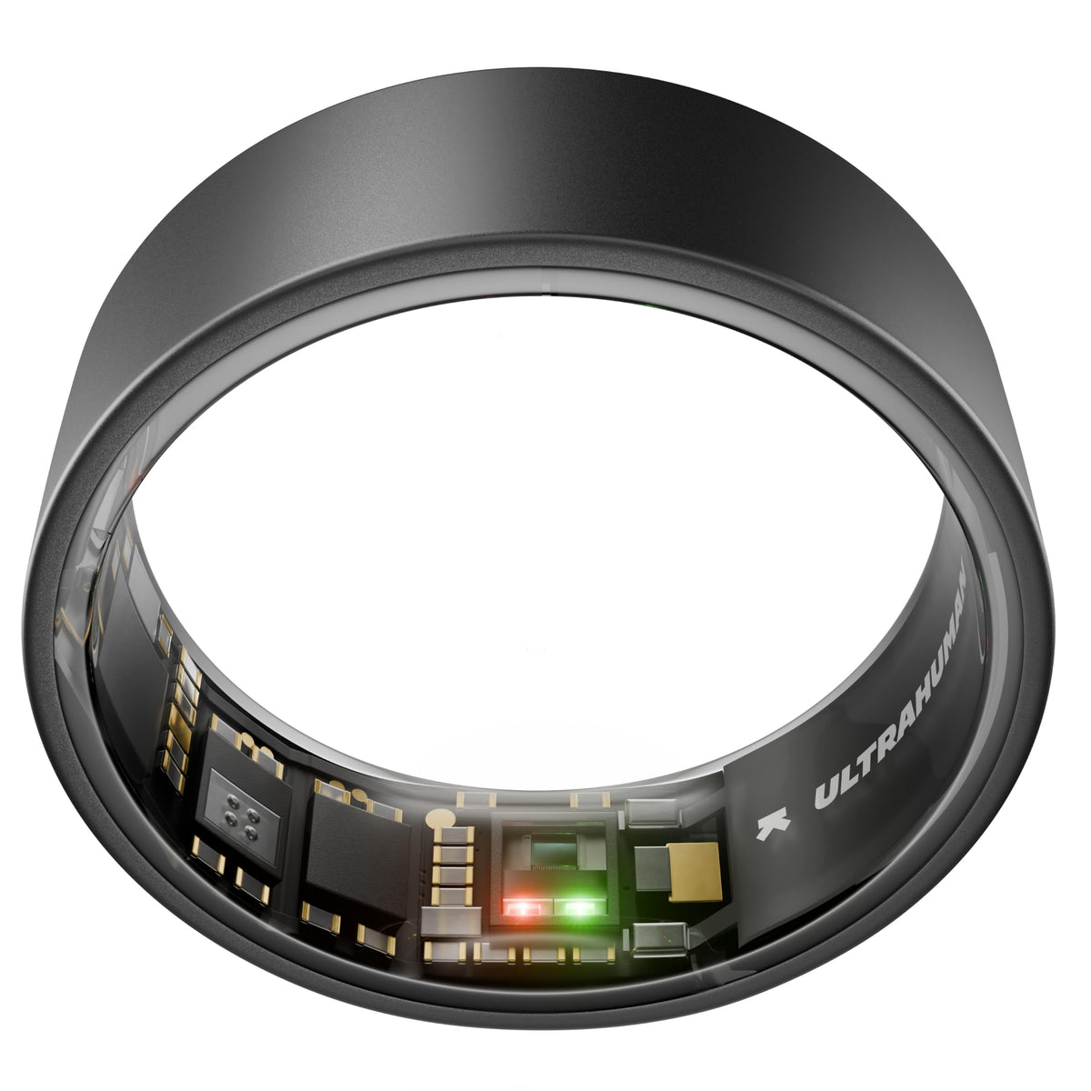 ULTRAHUMAN AIR Smart Ring, Sleep & Fitness Tracker, Matte Grey, Size 9 Matte Grey 9