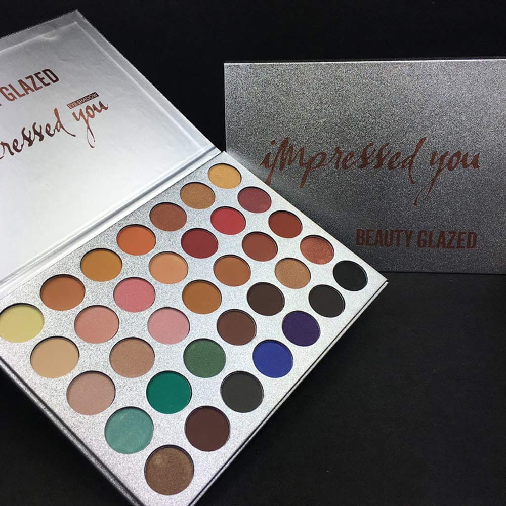 Beauty Glazed - impressed You 35 Colors Waterproof Eye Shadow Palette