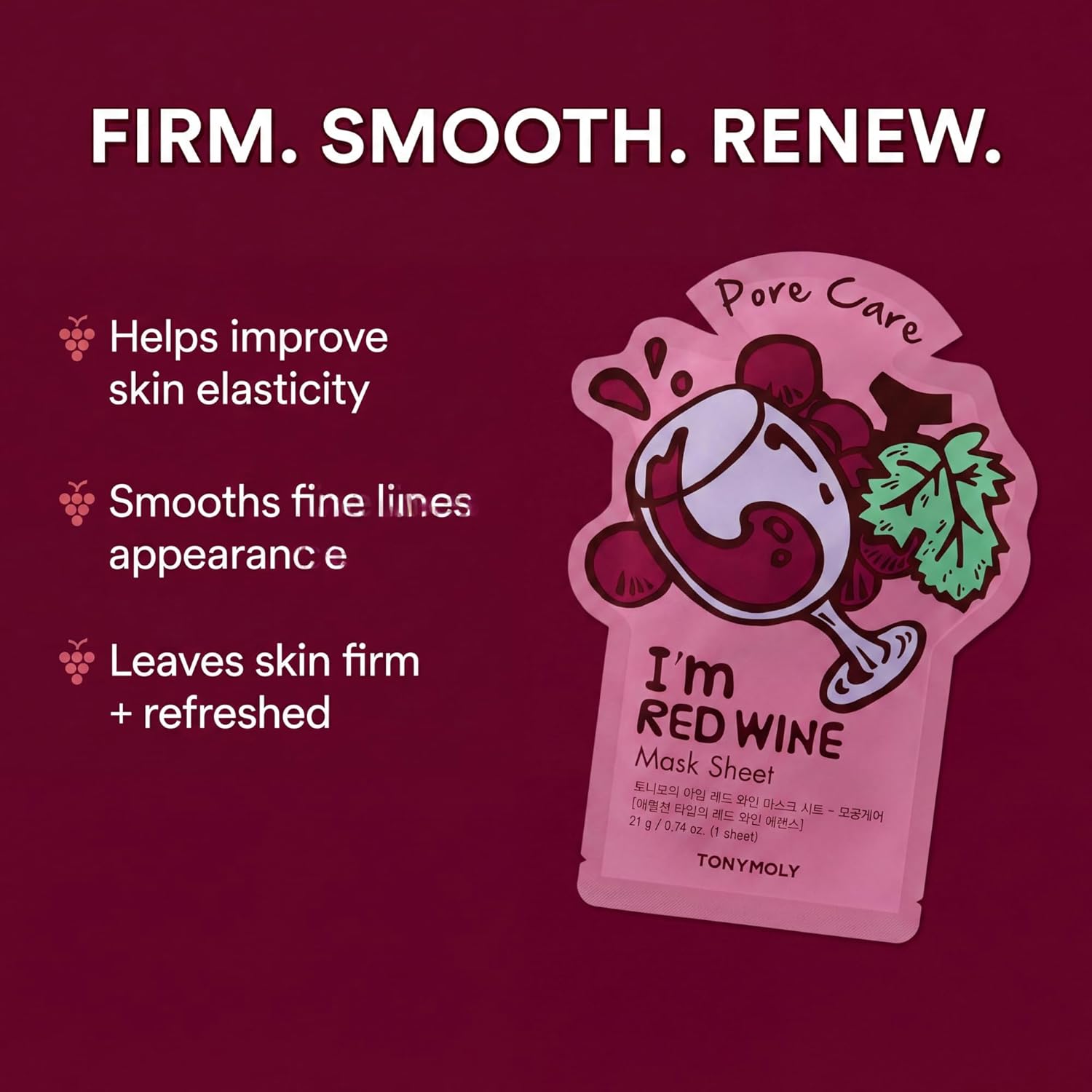 TONYMOLY I’m Sheet Mask Gift Set – Korean Face Mask Variety Pack with Hydrating & Vitamin Essences, 10 Pack