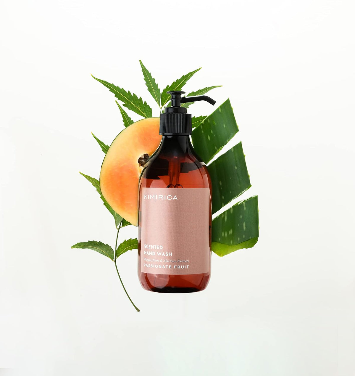 Kimirica Hand Wash 300ml | Delicate Floral Fragrance | Hydrating Formula Clear Gel Texture | Handwash For Deep clean and Moisturize hand 100% Vegan & Paraben Fr