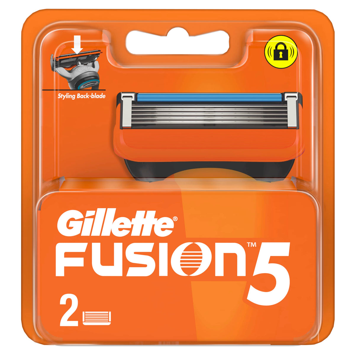 Gillette Fusion5 Men'S Razor Blades-2 Count Cartridge Refills