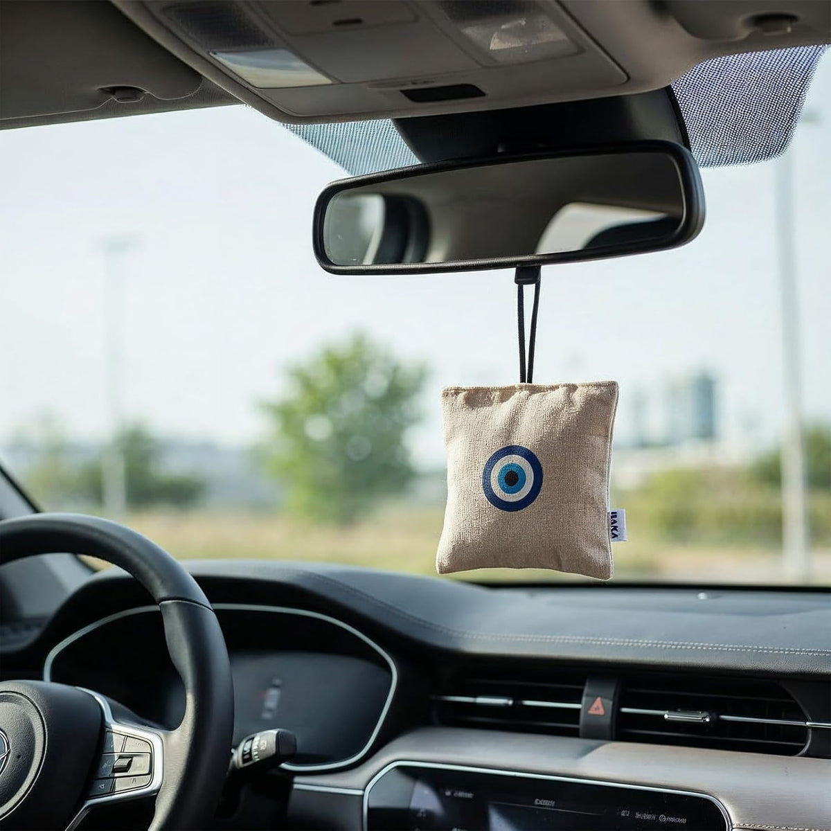 Haka Camphor Pouch Pack of 3 | 100% Pure, Natural, Chemical Free Air Freshener for Car, Wardrobe, Bathroom & Room | Eco-Friendly Camphor Cones for Cars/Car Fres