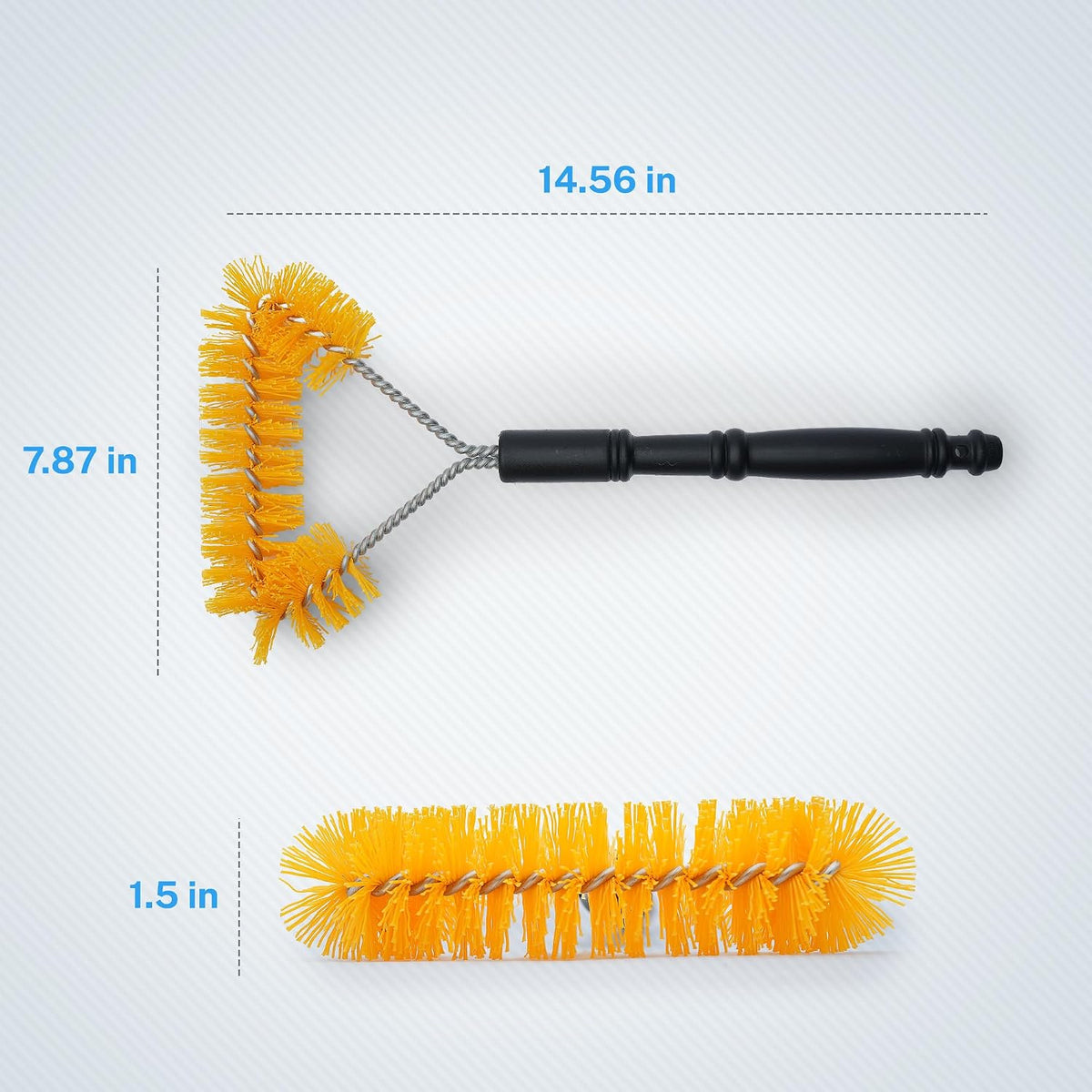 Nanoskin (83-036) Long Reach Carpet Brush W/ Plastic Handle,, 1 Pack