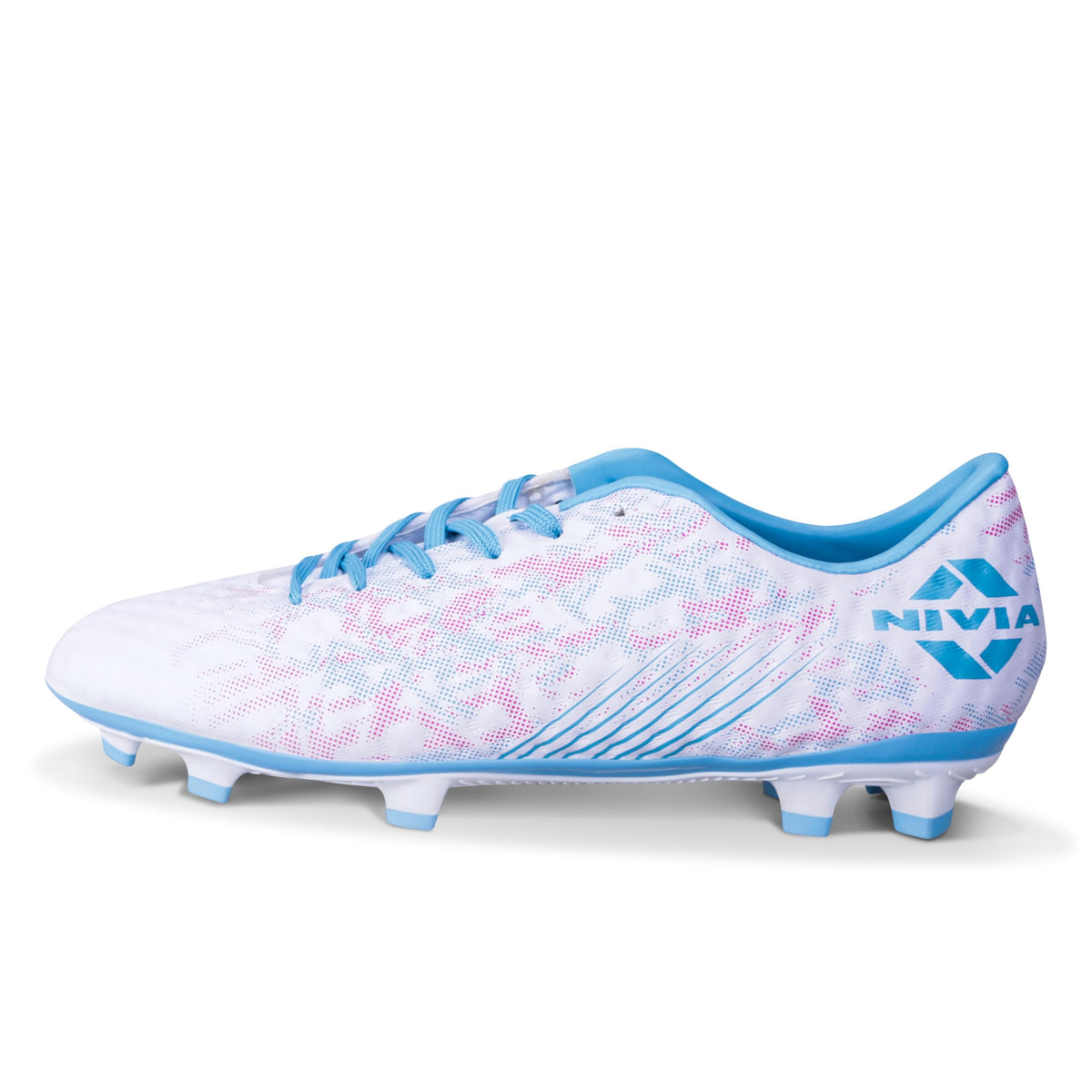 Nivia Oslar 3. O Futsal Shoes for Mens | Rubber Studs with Spacer Mesh with Film Upper | Die Cut Lightweight Insole |Ideal for Hard Surfaces Artificial Turf Sur