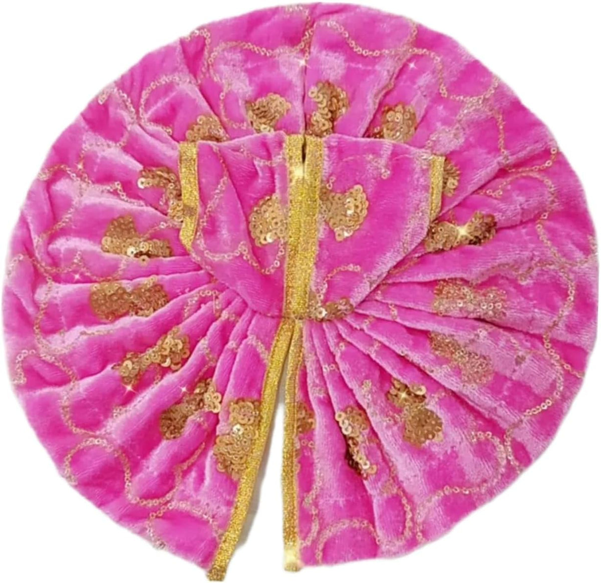 Laddu Gopal Dress l Ladoo Gopal Dress l Kanha Ji Dress (Set of 6 Poshak) Size 0 1 2 3 4 5 6 (Winter Velvet, Size 5) Winter Velvet Size 5