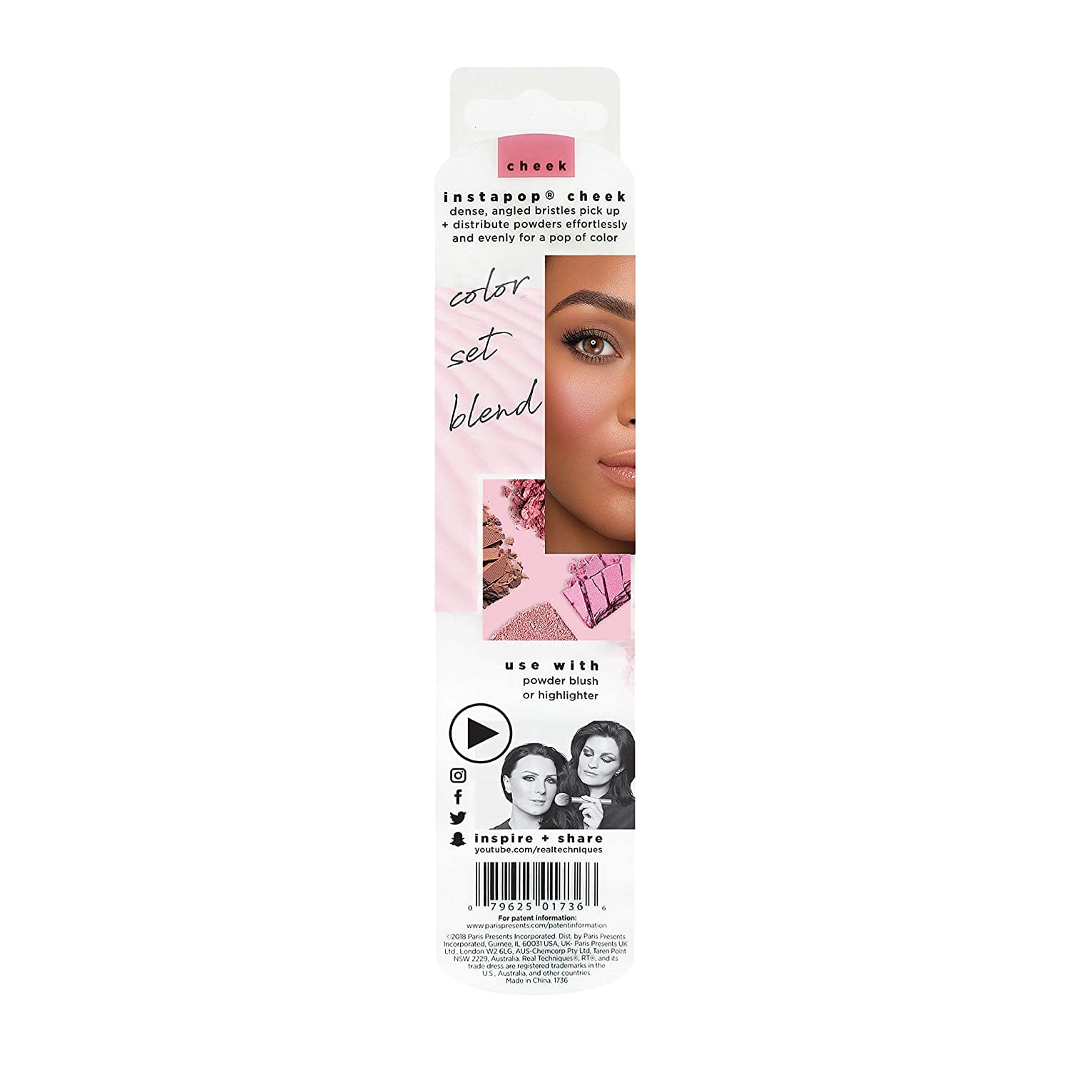 Real Techniques - Cheek Insta Pop Brush - 01736