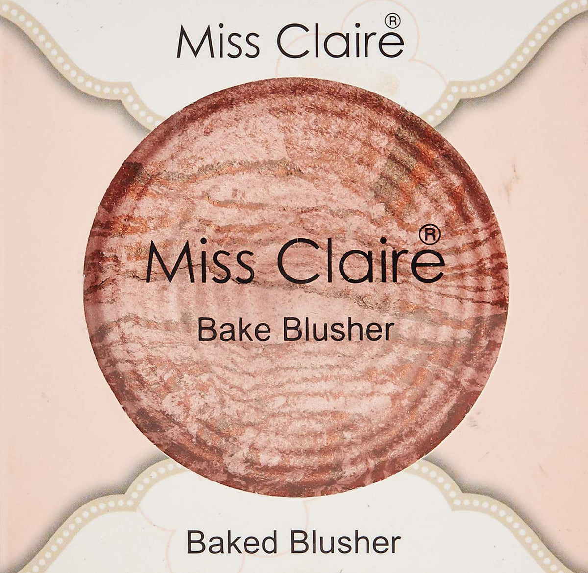 Miss Claire Baked Blusher 06, Brown, 8 g
