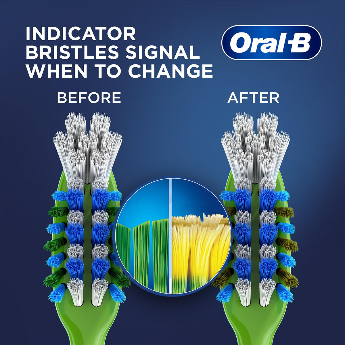 Oral-B Criss Cross Deep Clean Medium Bristles Manual Toothbrush For Adults,Tongue Cleaner, Multicolour Tooth Brush Set, Oral B Dentist Recommended Brand (Family