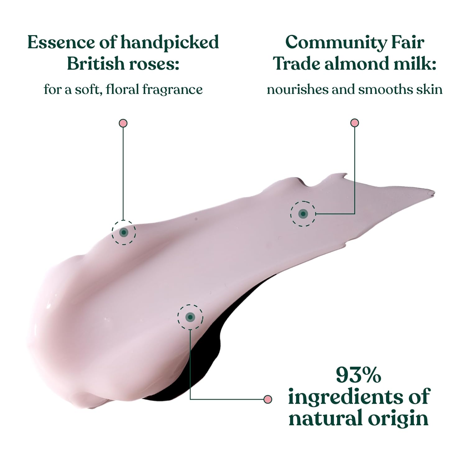 The Body Shop British Rose Body Yogurt, 48hr Moisturizer, 100% Vegan, 6.91 Fl.Oz