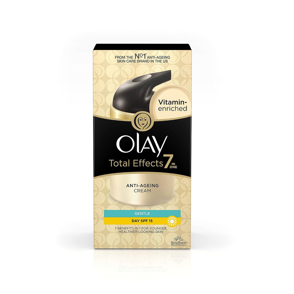 Olay Total Effects 7 in 1 Anti Aging Skin Cream Moisturizer Gentle SPF15 50gm
