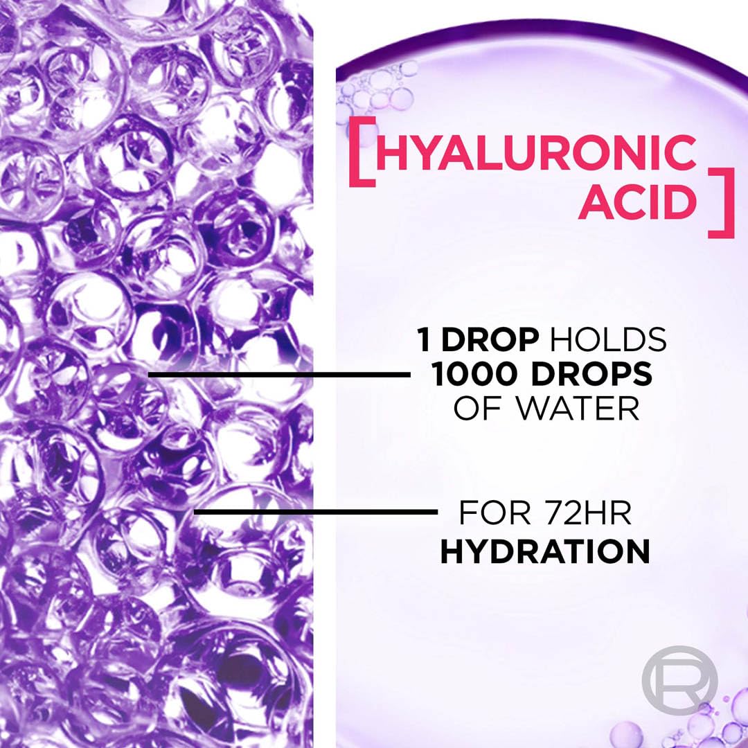 L'Oreal Paris Hyaluron Moisture 72H Filling Shampoo With Hyaluronic Acid for Dry & Dehydrated Hair 340ML + Conditioner 180 mL, Regime Pack of 2