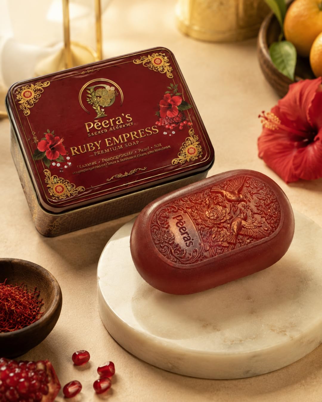 Ruby Empress Perfumed Soap Bar