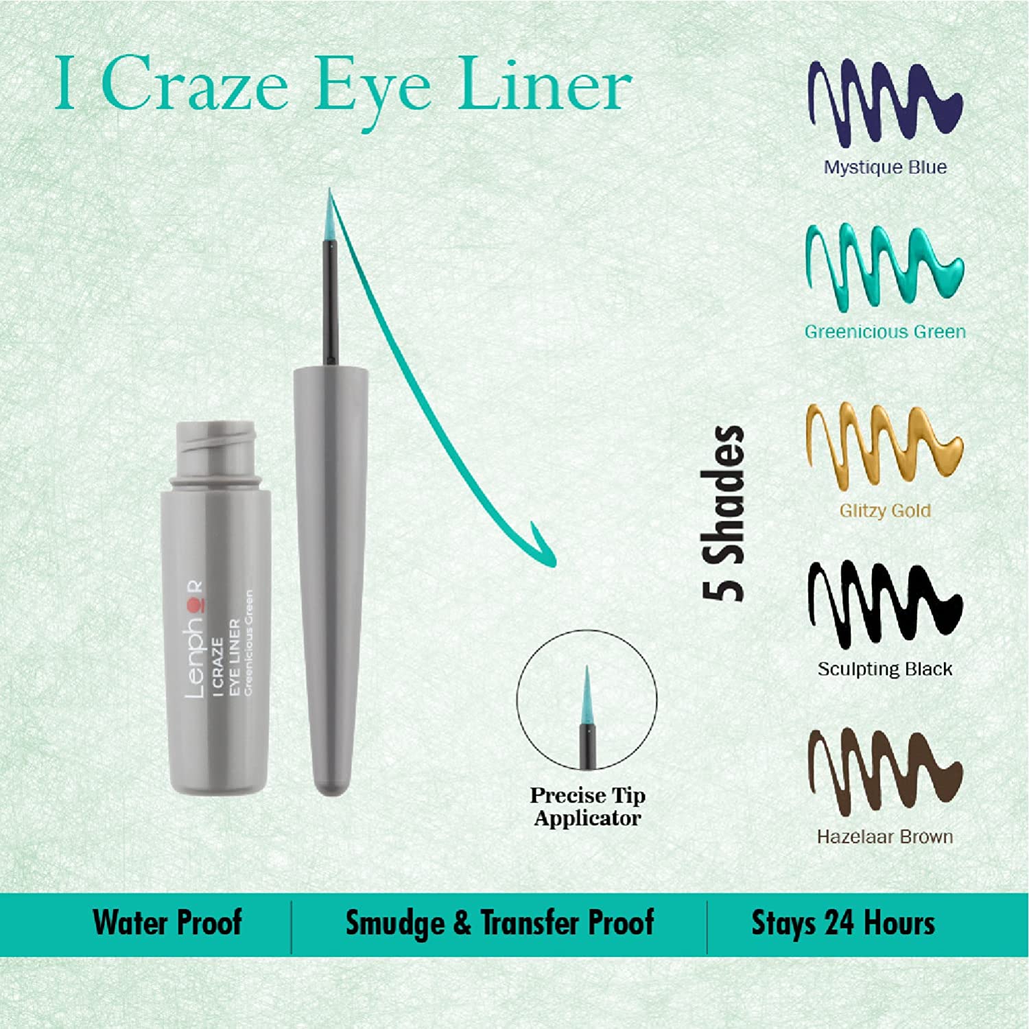 Lenphor - I Craze Liquid Eyeliner (1.7mL)