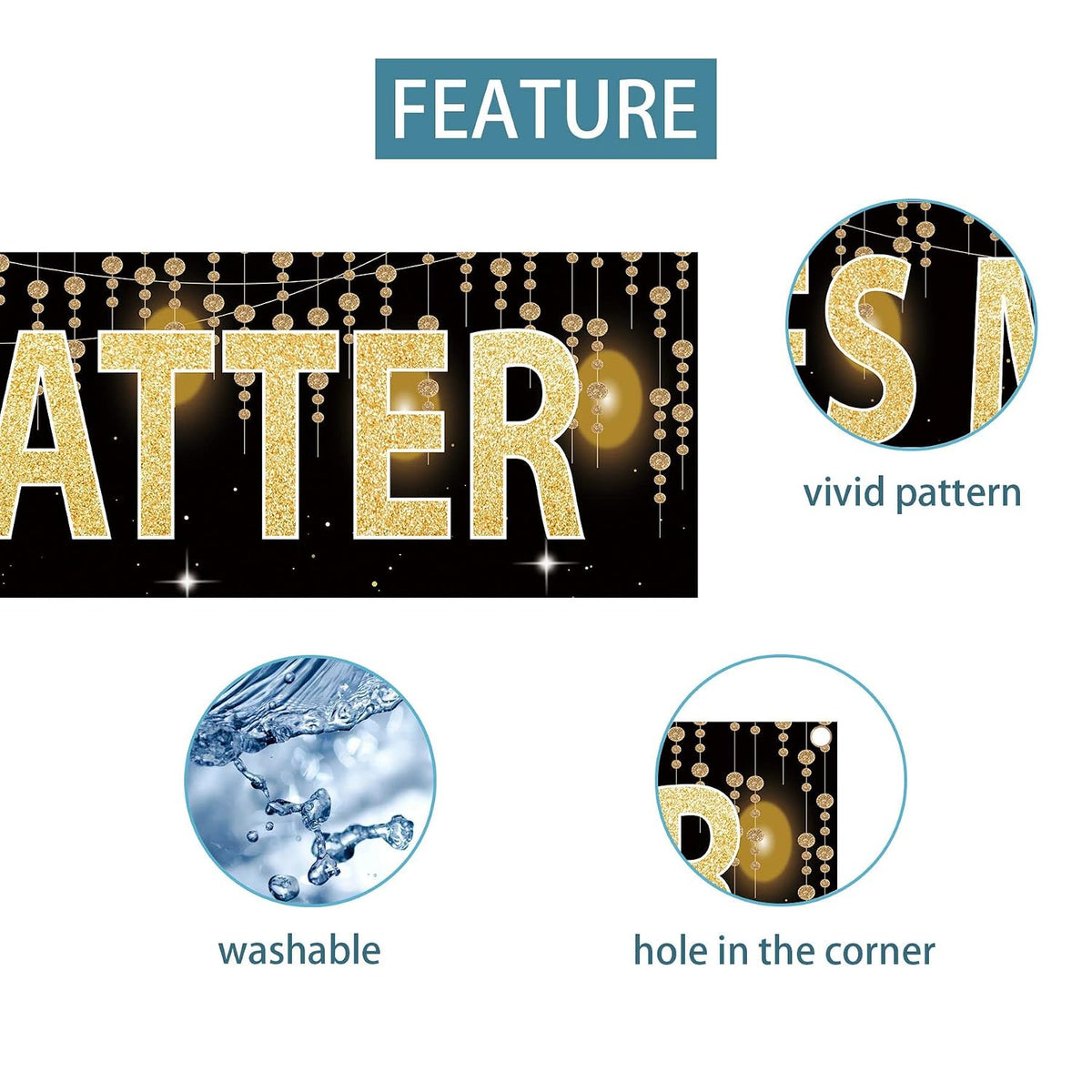 Joyiou Old Lives Matter Birthday Banner Backdrop, Funny Retirement or 40th 50h 60th 70th 80th Birthday Gifts Party Decorations for Men, Unique Gag Gifts Supplie