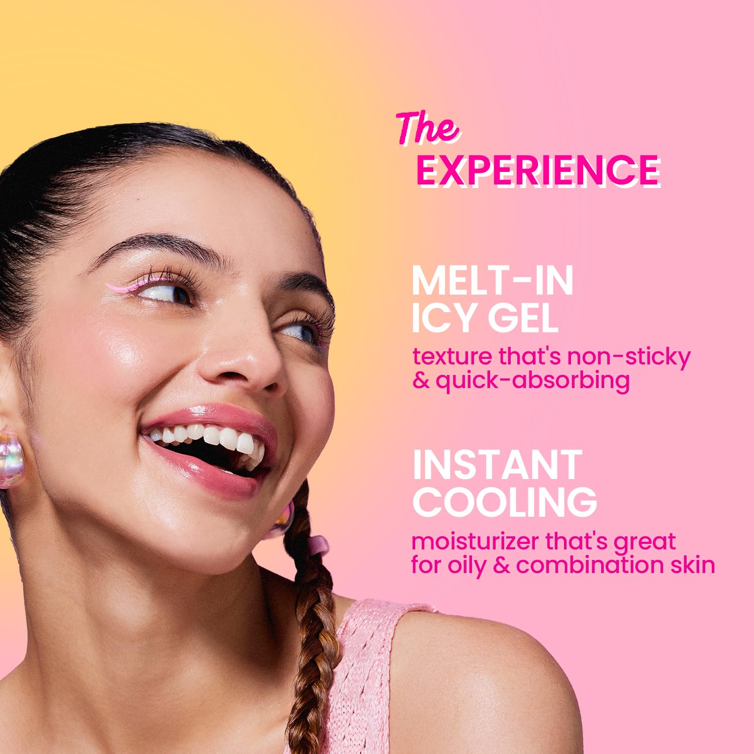 Dot & Key Watermelon Cooling Icy Gel Moisturizer | Instantly Cools Skin, Hyaluronic & Niacinamide | Controls Excess Oil, Boosts Radianc | Refreshes & Soothes Skin, Non-sticky & Non-greasy | 60g