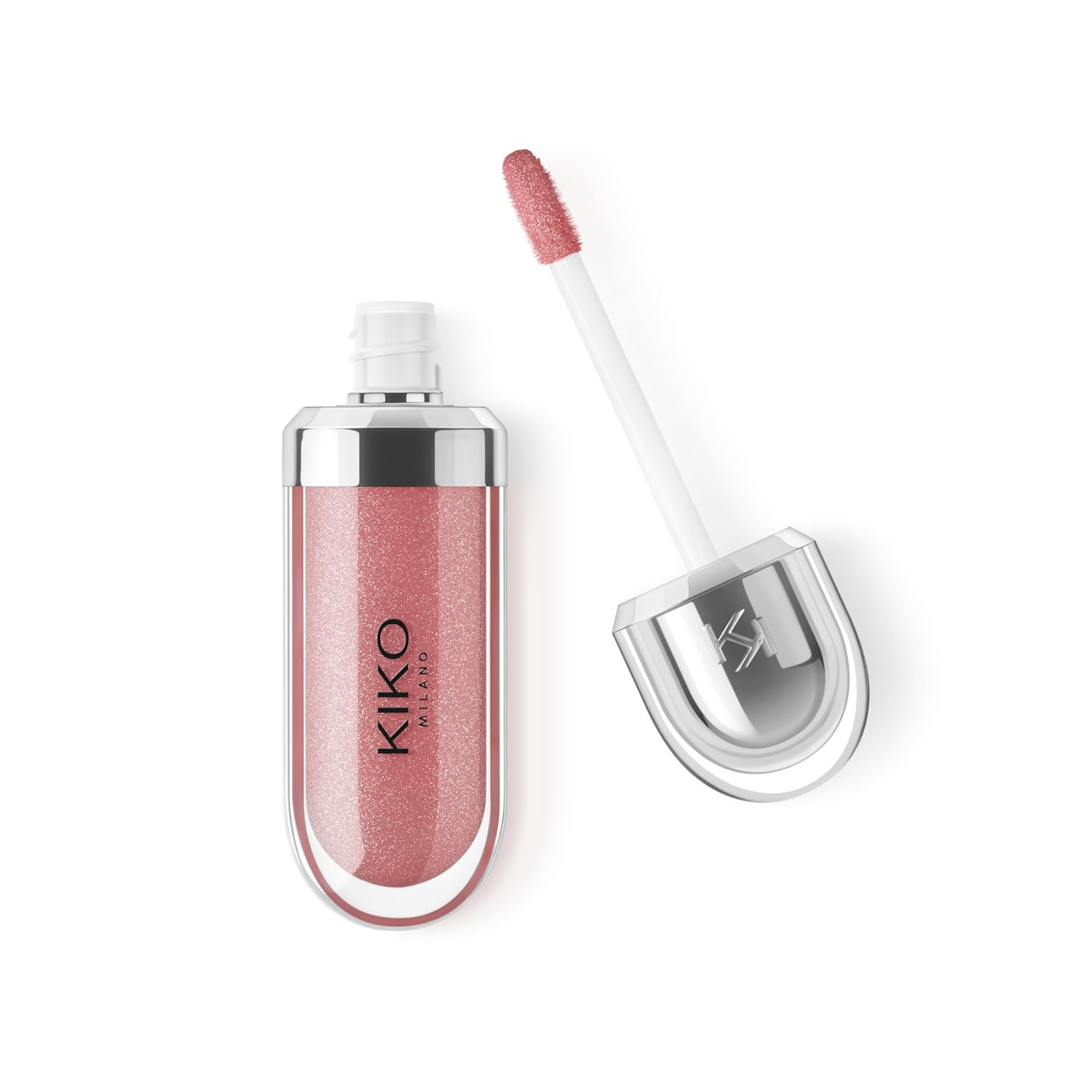 KIKO Milano 3D Hydra Lip Gloss – High Shine, Hydrating, Plumping, Non-Sticky, Moisturizing Lip Makeup Color:35 Pearly Warm Mauve