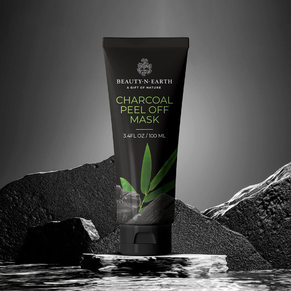 BEAUTYNEARTH Charcoal Peel off Blackhead Removal & Detox Mask | Fights Pollution, Dirt & Tan | Suitable for Sensitive Skin,100ml