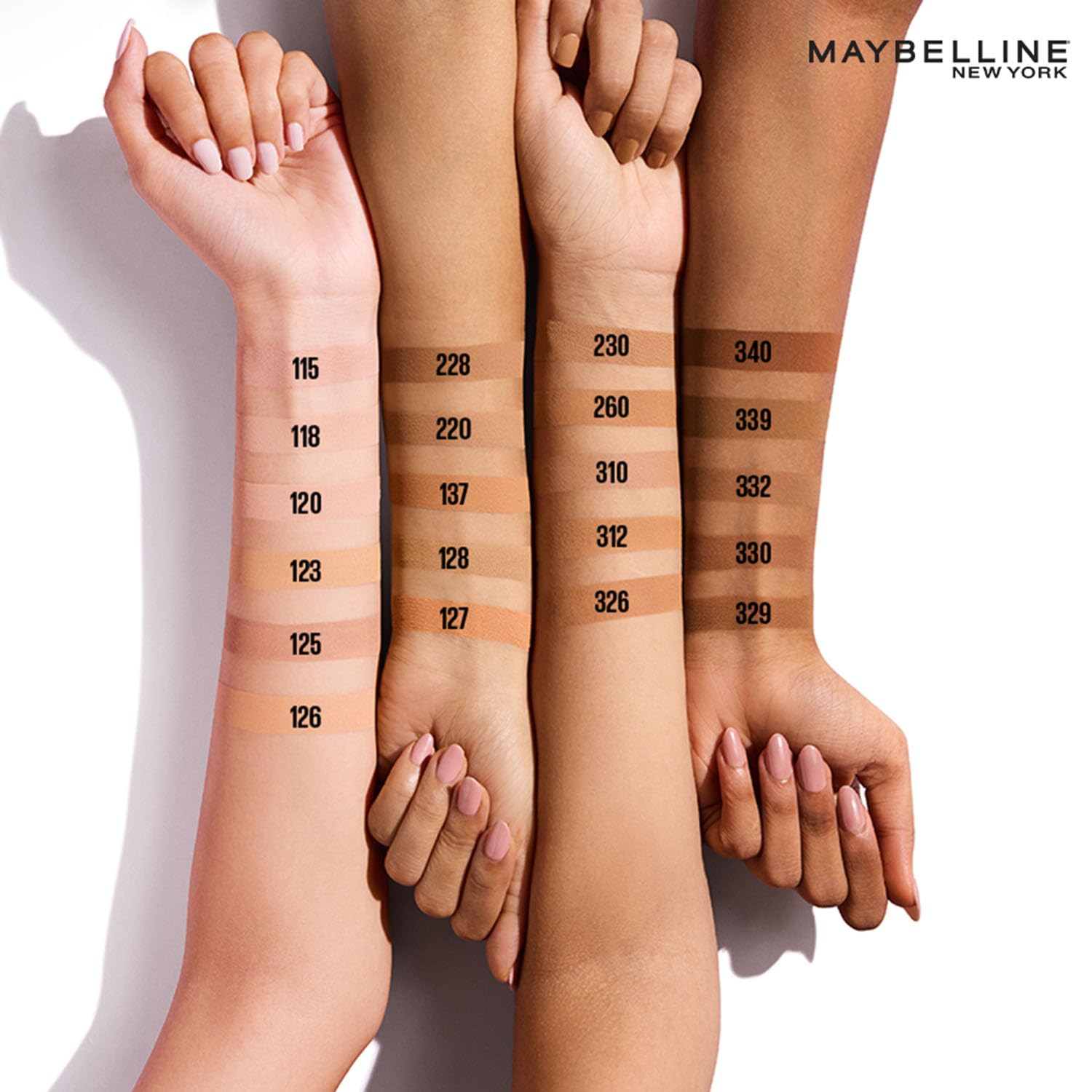 Maybelline New York Fit Me Matte + Poreless Liquid Foundation, pore minimising lightweight formula suitable for daily use and Indian Skin - 228 Soft Tan, 30 ml