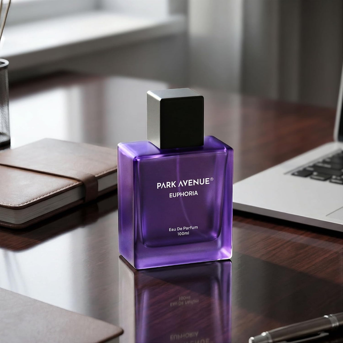 Park Avenue Euphoria, Eau De Parfum Men, 100ml | Long Lasting Perfume for Men | Premium Luxury Fragrance Scent | Aromatic Blend of Amber & Musk | Suitable for E