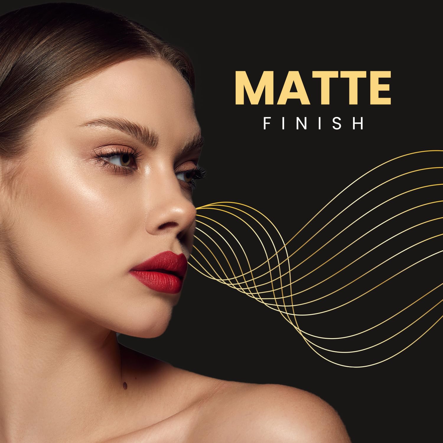 MARS Plush Velvet Creamy Matte Lipstick for women | Smooth Glide | One Swipe Pigmentation | Non-Drying and Creamy Formula | Rich and Vibrant Color | 3.2 gm | (03-Brown Sugar)