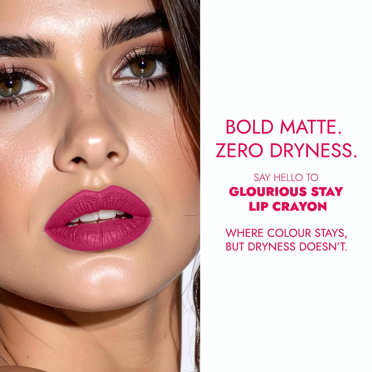 MISS CLAIRE GLOURIOUS STAY LIP CRAYON - 08 BREAK IT