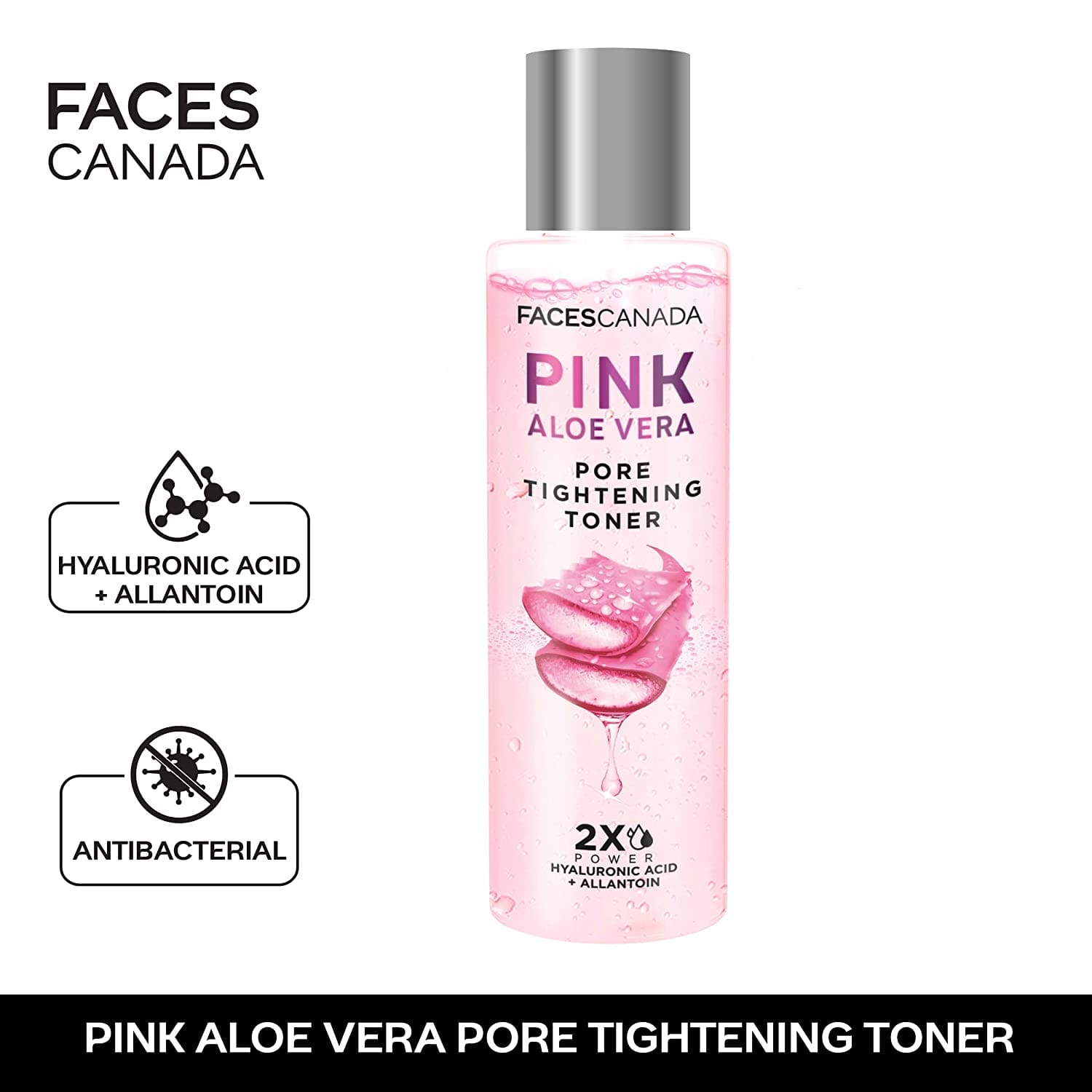 FACES CANADA - Pink Aloe Vera Pore Tightening Toner (100mL)