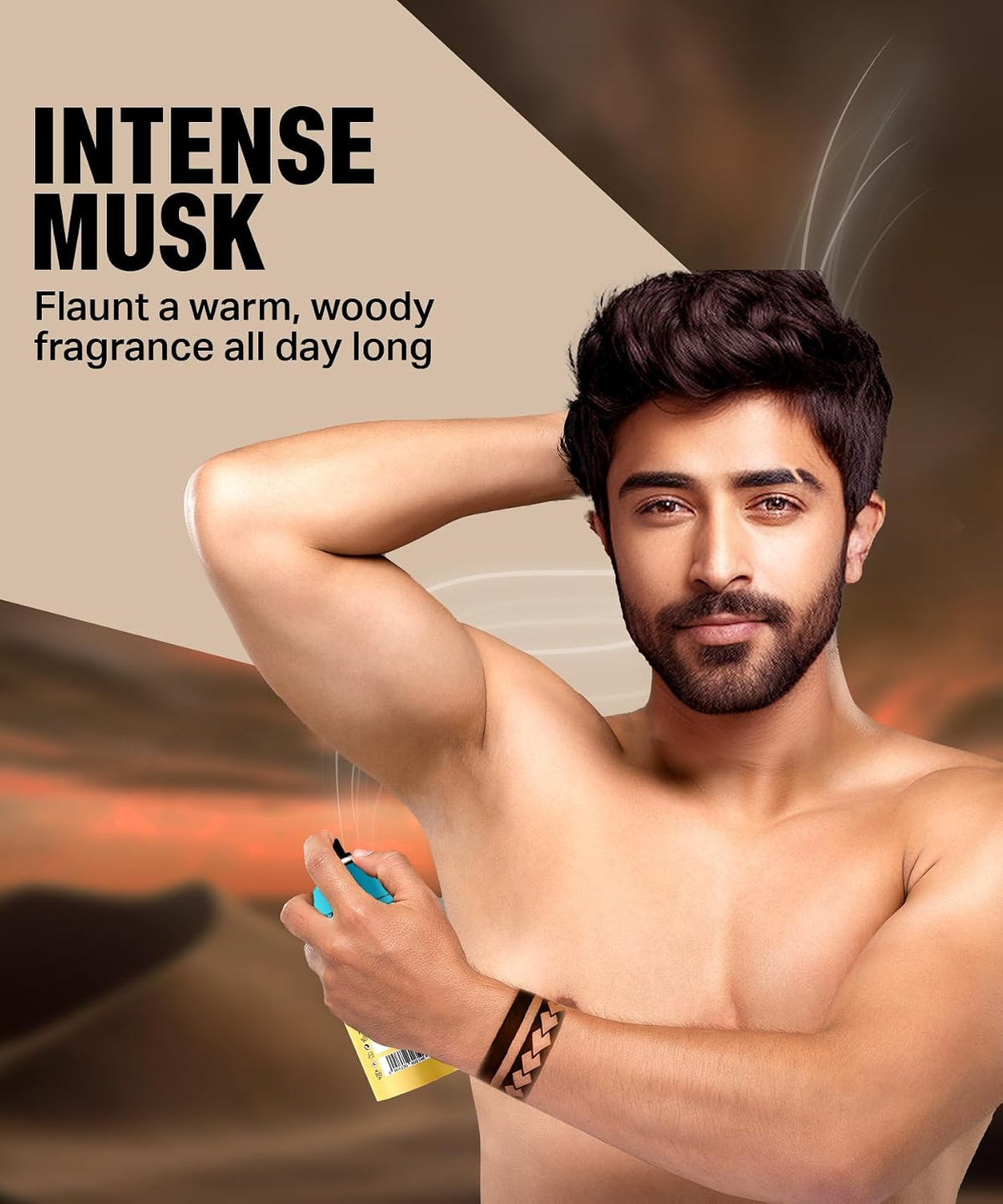 Bombay Shaving Company Deodorant Spray for Men - Musk 150Ml