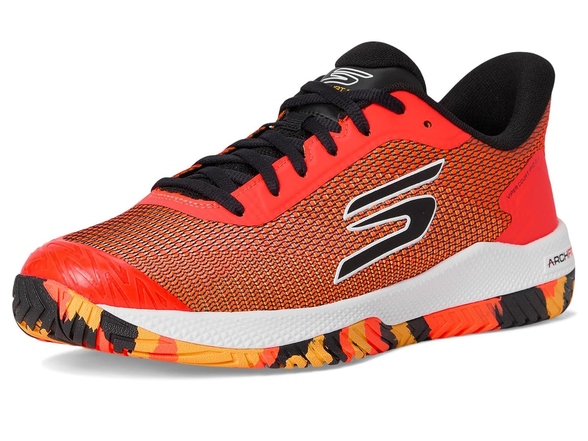 Skechers Men's Pickleball Viper Court Pro 2.0 Sneaker 10 UK (11 US) Orange