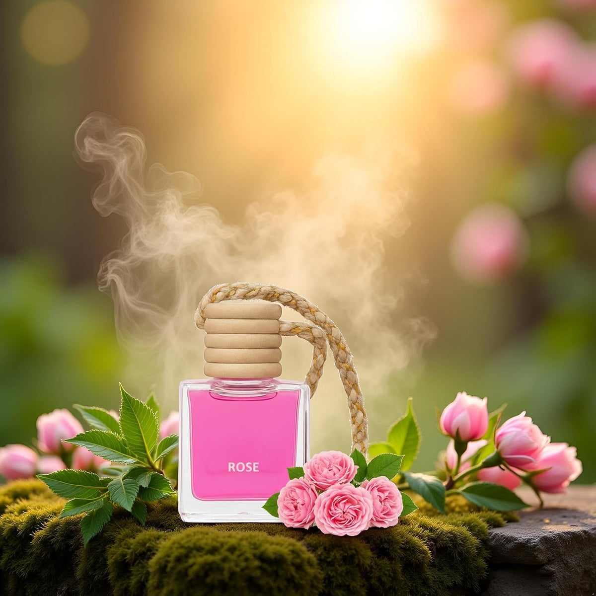 72 Hours Long-Lasting Car Perfume | Hanging Car Air Freshener Pod for Interior |Aromahpure, Lavender, Black Amber, Airganic, Evair | Odor Eliminator Hanging Car