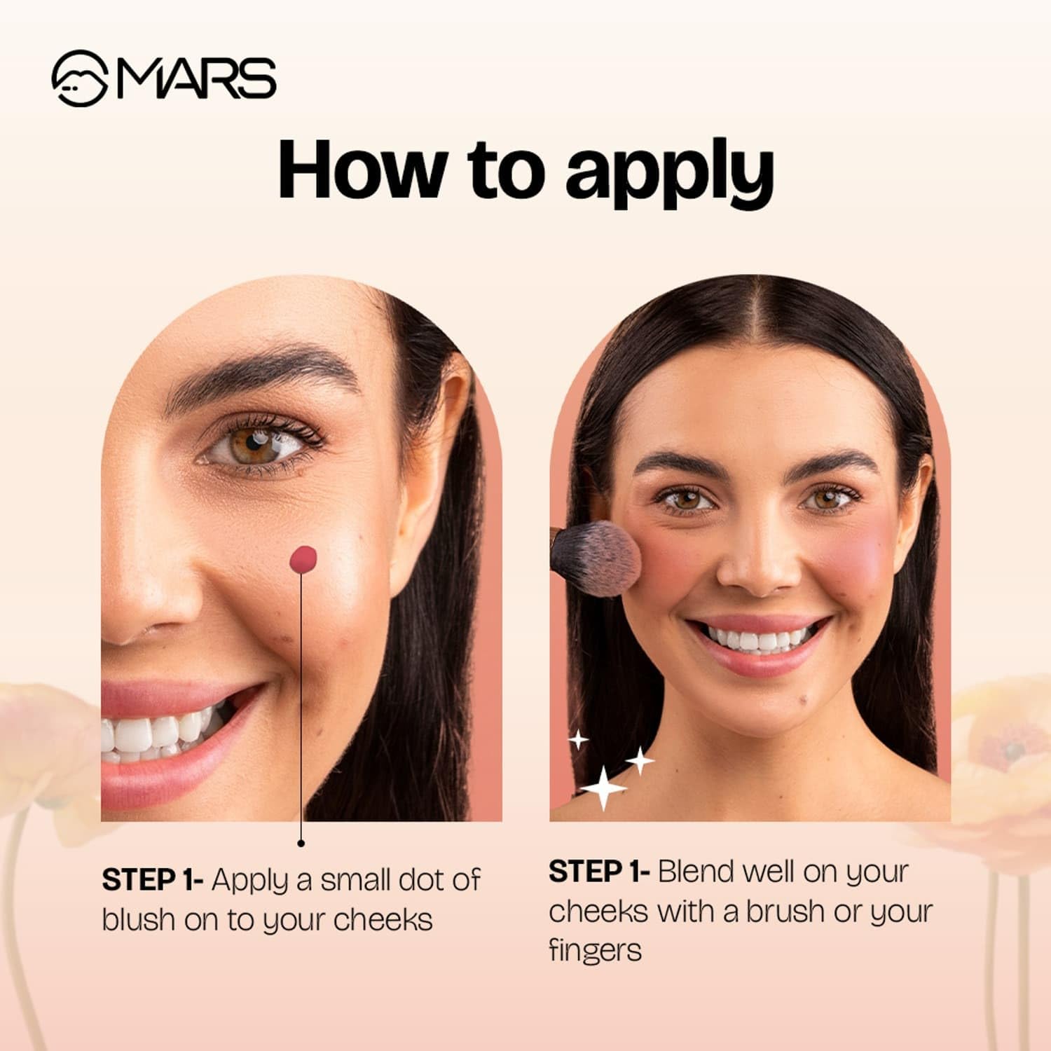 MARS Liquid Blush Hour (12 ml) (05-DUSK) | Dewy-Matte Finish | Highly Pigmented | Lightweight & Long-Lasting Formula | Effortless Application