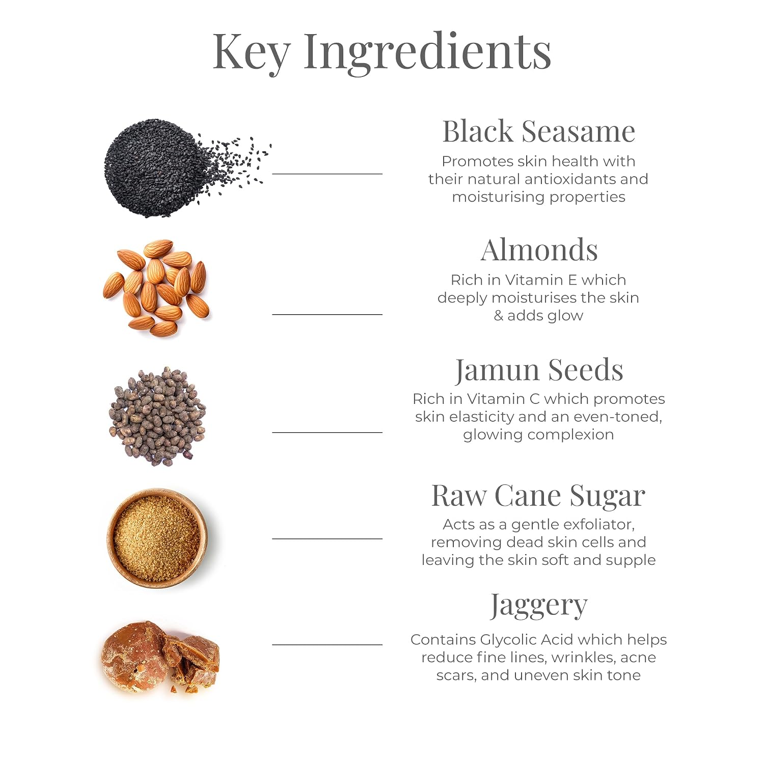 Forest Essentials Nourishing Facial Scrub Black Sesame & Jaggery | Ayurvedic Gentle Daily Face Exfoliator | Deeply Moisturising Face Scrub for Normal to Dry Skin