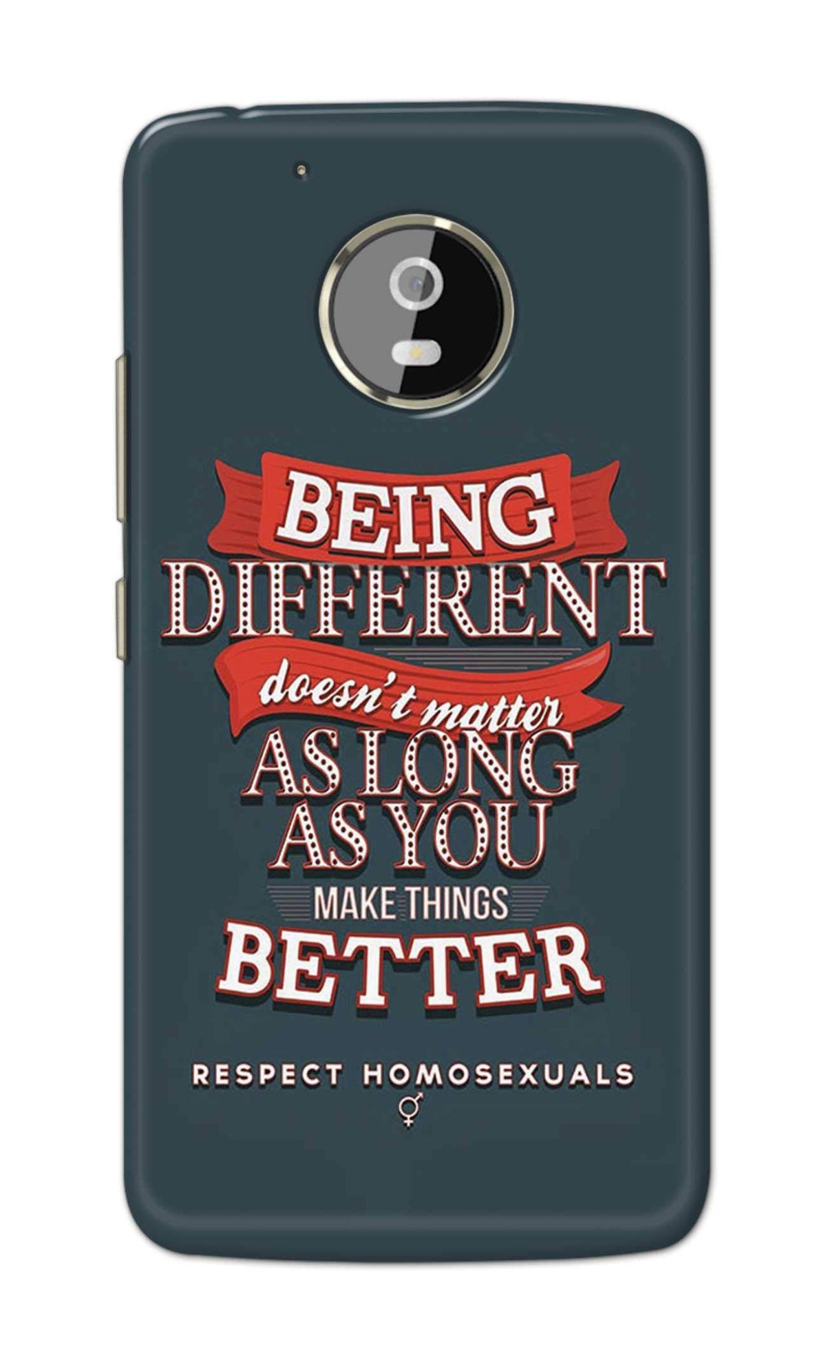 Being Different Doesn't Matter Quote Hard Printed Designer Case for Vivo Y83 Pro Back Cover DNL1036 Vivo Y83 Pro DNL1036