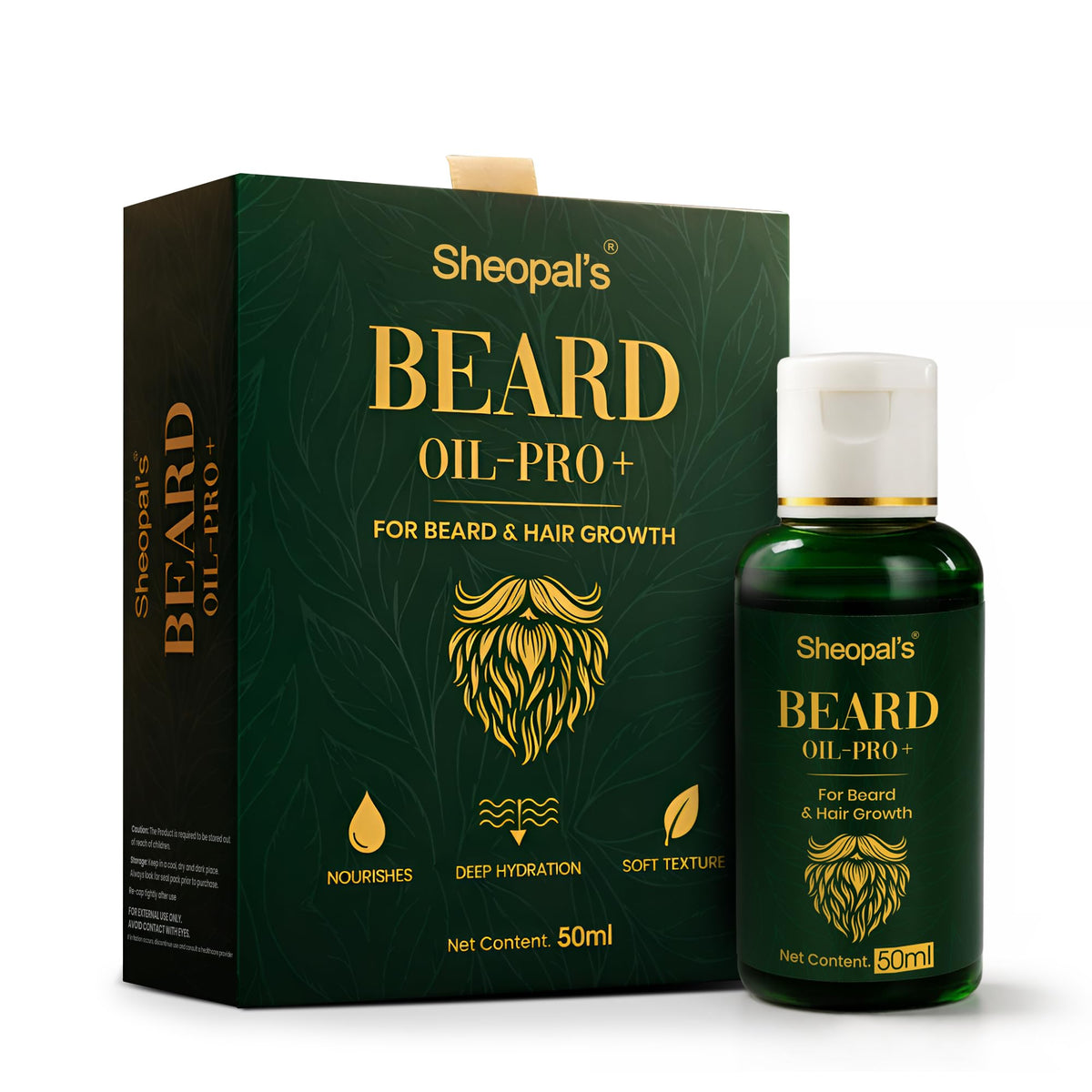 Sheopals Beard & Hair Growth Oil for Men | Rosemary & Kalonji Infused | Boosts Beard Density & Hair Thickness Promotes Thicker, Healthier Beard Growth | Ayurved