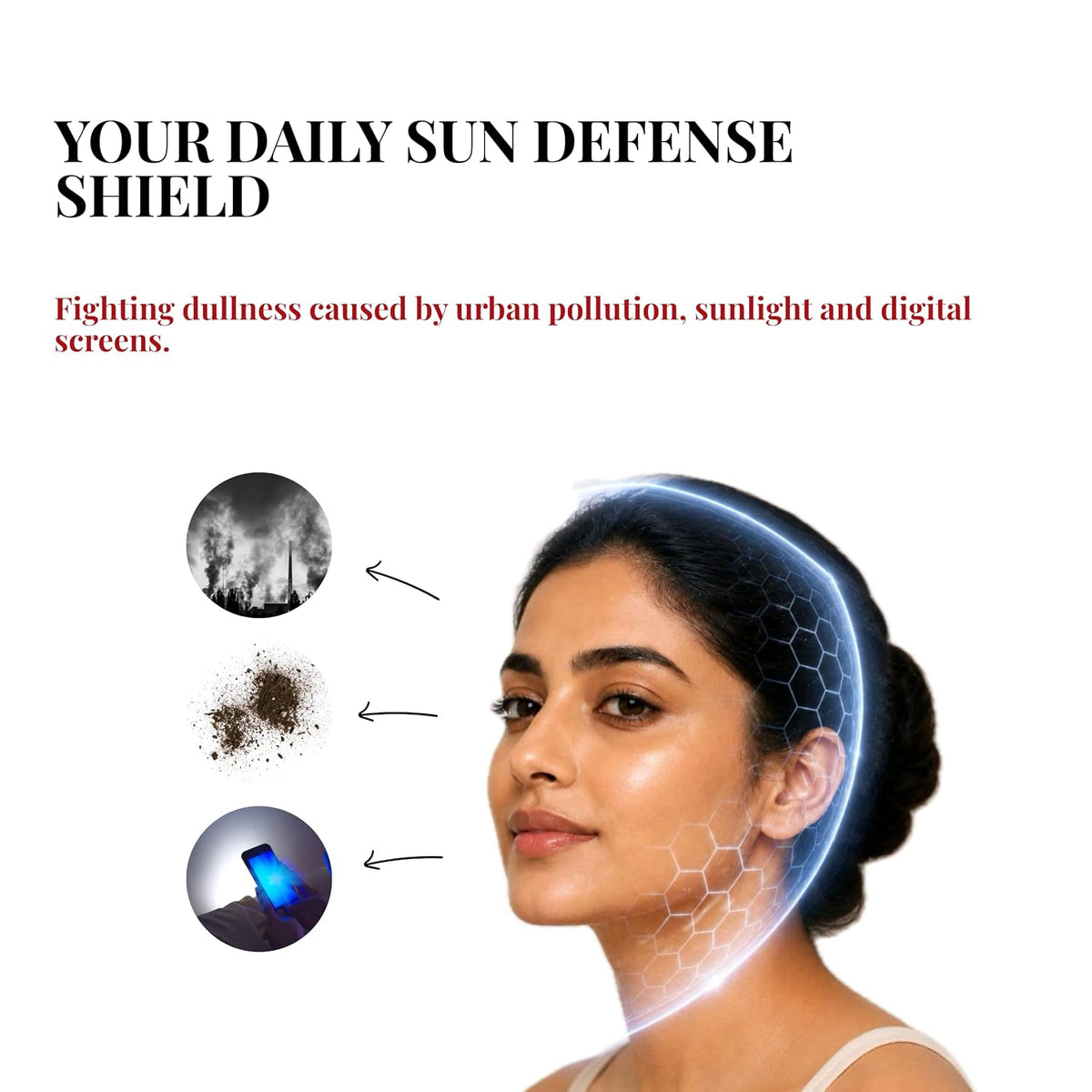 iCosmetiques Radiance Day Cream with SPF | Vit B3, C, E, Shea Butter | 50g