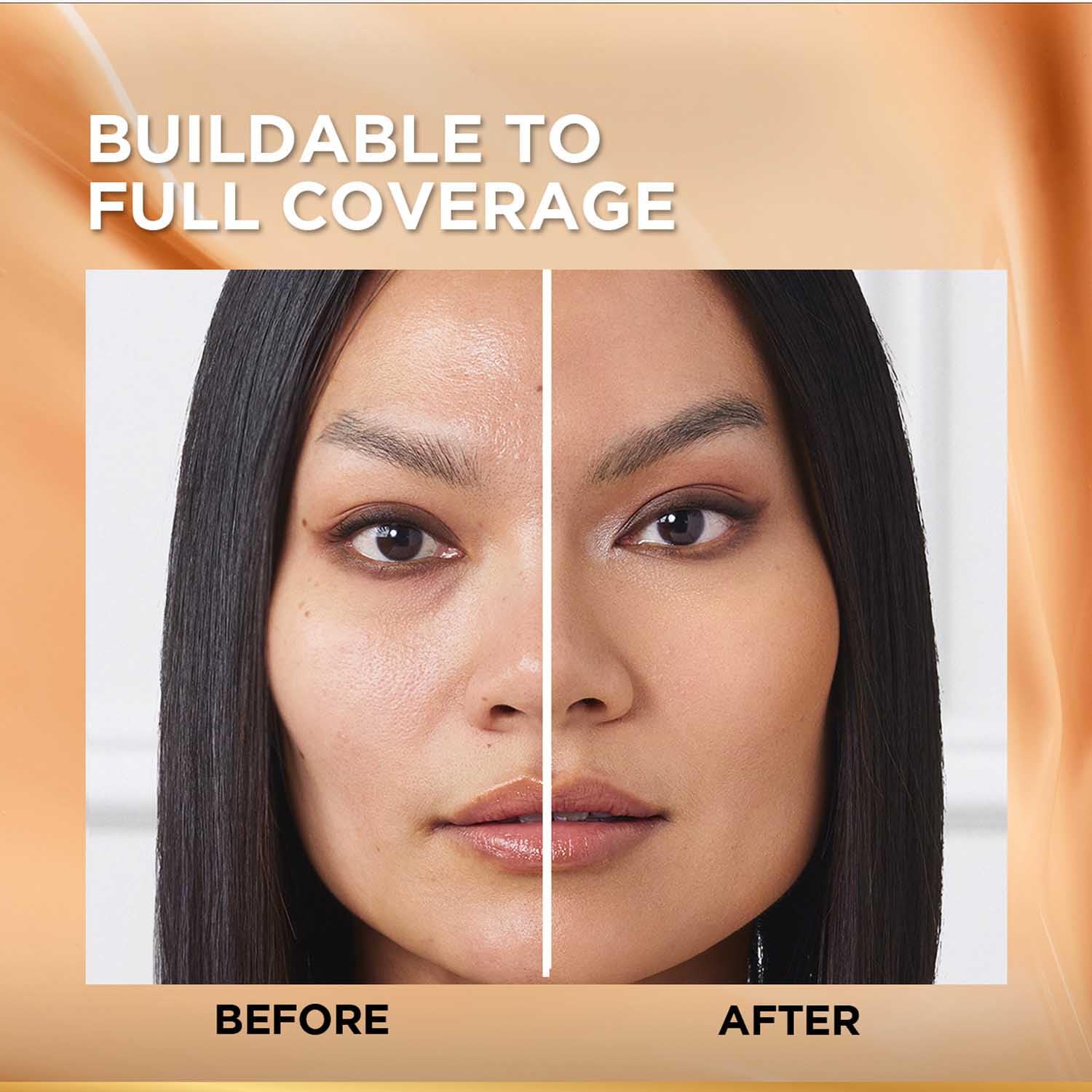 L'Oreal Paris Liquid Foundation, Oil Absorbing Formula, Transferproof, Heatproof and Long-lasting, Infallible 32H Fresh Wear, 220 Sand
