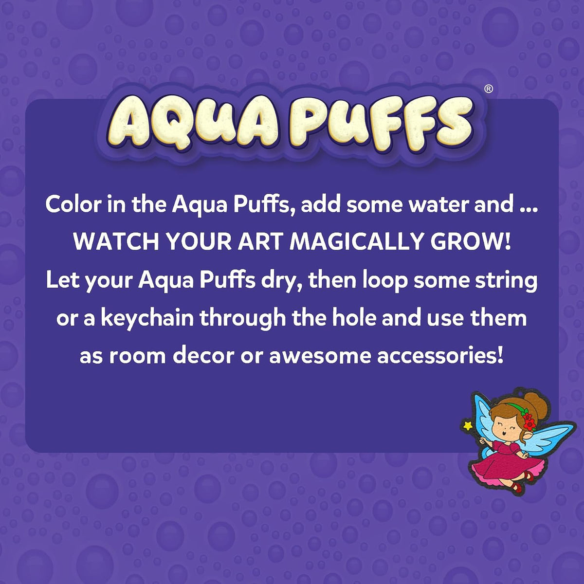Skillmatics Aqua Puffs Unicorns, Art & Craft Gift for Kids, Paint by Number Princesses & Unicorns