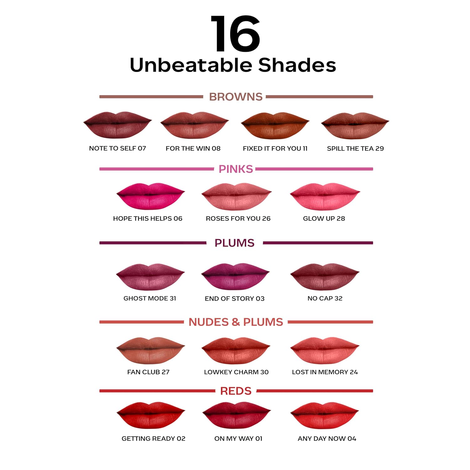 FACESCANADA Comfy Matte Liquid Lipstick - Spill The Tea 29, 3.8 ml | Comfortable 10HR Longstay | Intense Matte Color | Almond Oil & Vitamin E Infused | Super Smooth | No Dryness | No Alcohol