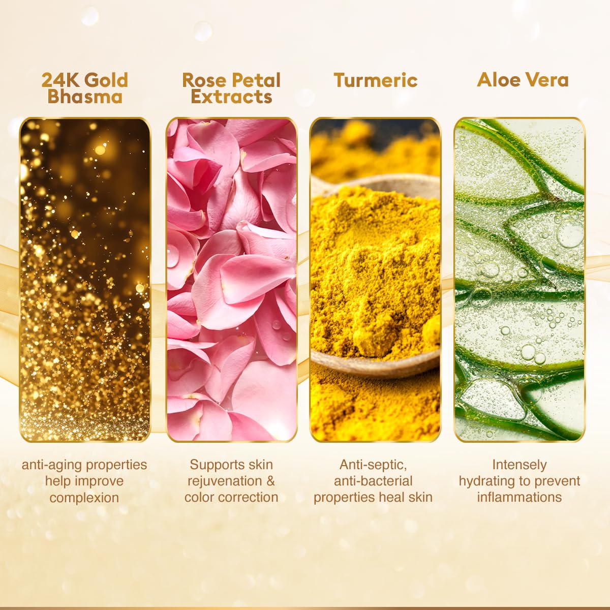 VLCC Gold Facial Kit & VLCC Diamond Facial Kit - 60g Each (Pack of 2) | Pamper your Skin for a Luminous Glow | Skin purifying with Parlour Glow | With Gold Bhas