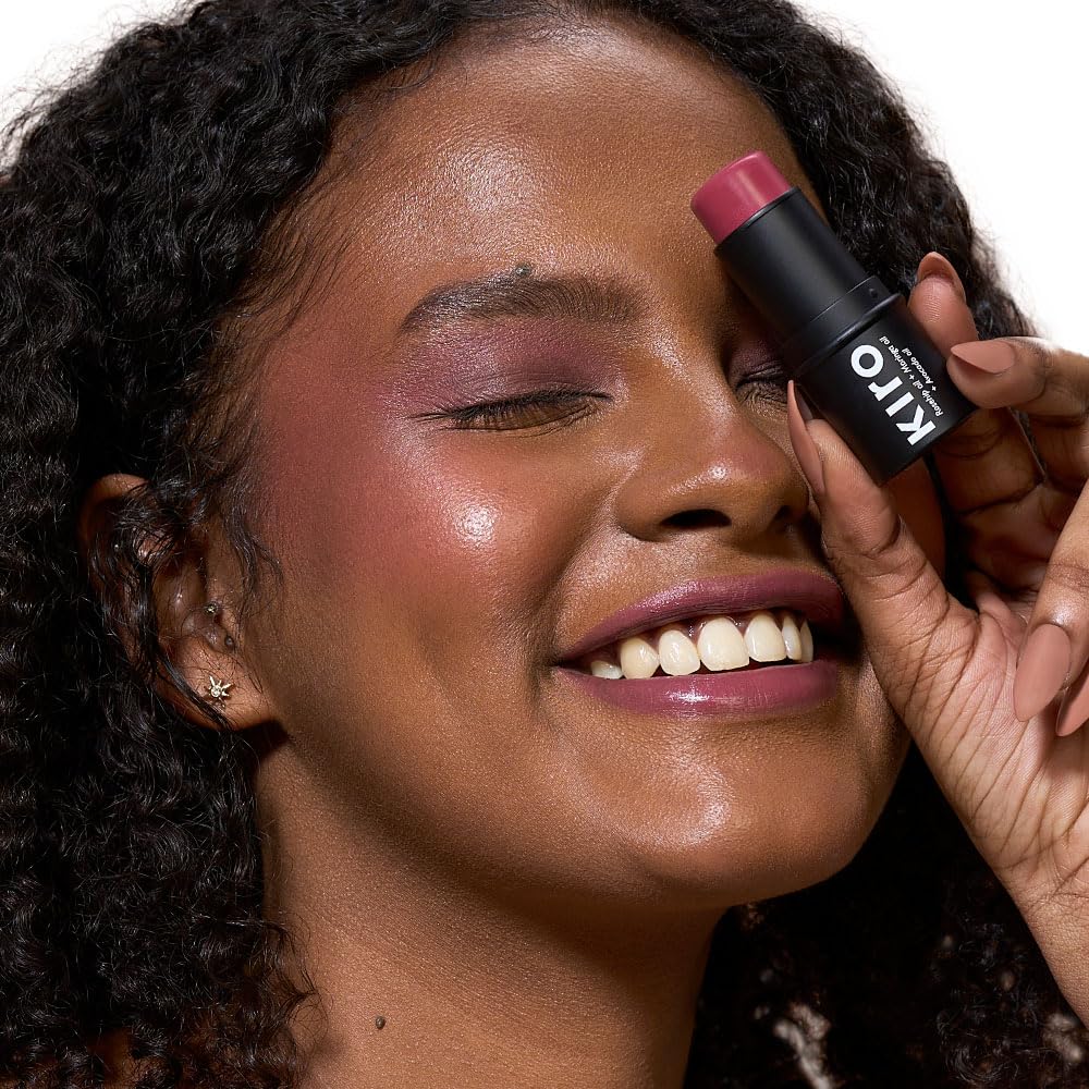 Kiro Wonder Wand Multi-Stick – Crushed Berry, 7.5g | 3-in-1 Stick - Blush, Eyeshadow & Lip Tint | Creamy, Weightless & Long-Lasting | Infused with Rosehip, Avocado & Moringa Oil
